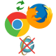 Up-to-date Firefox or Chrome recommended